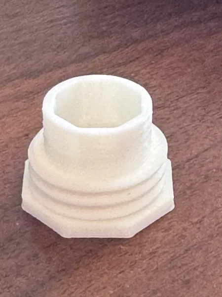 Gros boulon push-fit Multiboard avec entretoise 8 mm