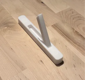 Hidden wall hook