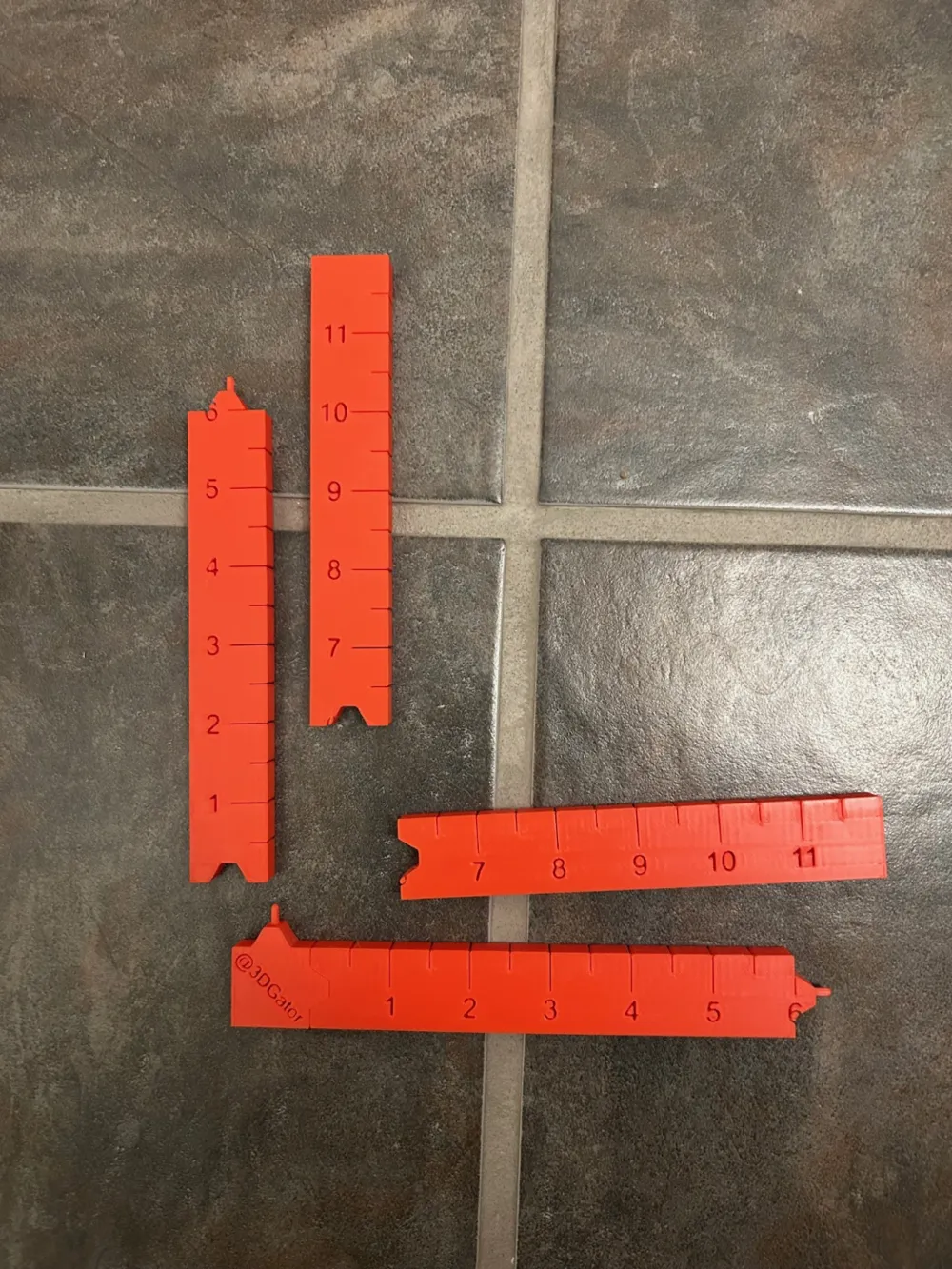 L-Shaped Modular Ruler by 3DGator - MakerWorld