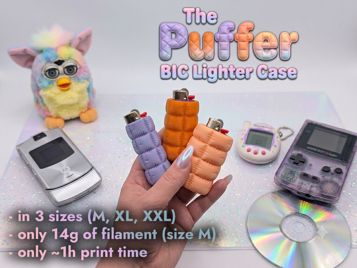 the Puffer - BIC Maxi J26 lighter Sleeve / Case