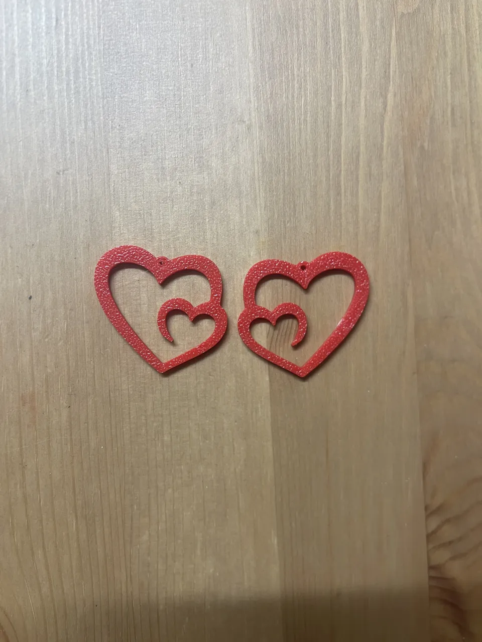 Heart Earrings view 2