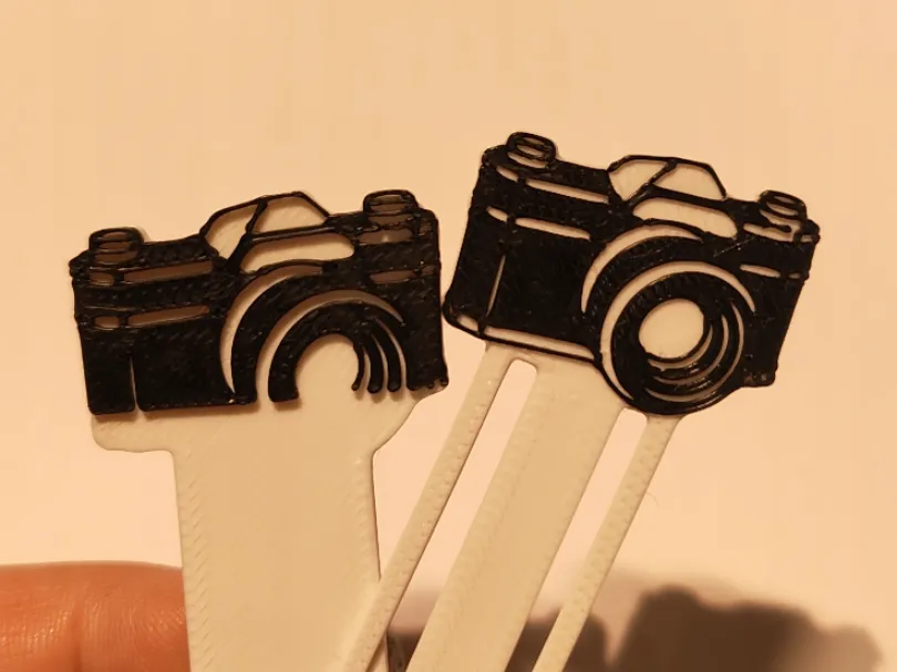 Camera Bookmark - Free 3D Print Model - MakerWorld