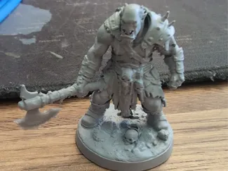 DnD Orc with Axe