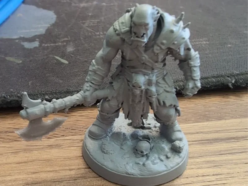 DnD Orc with Axe