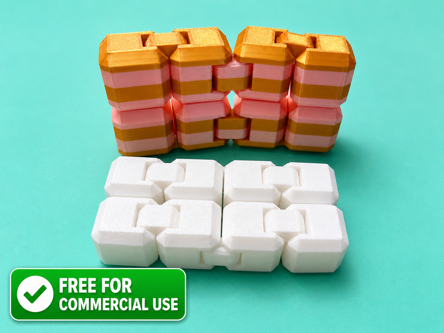 Infinity Cube – Smooth Fidget (Free Commercial)