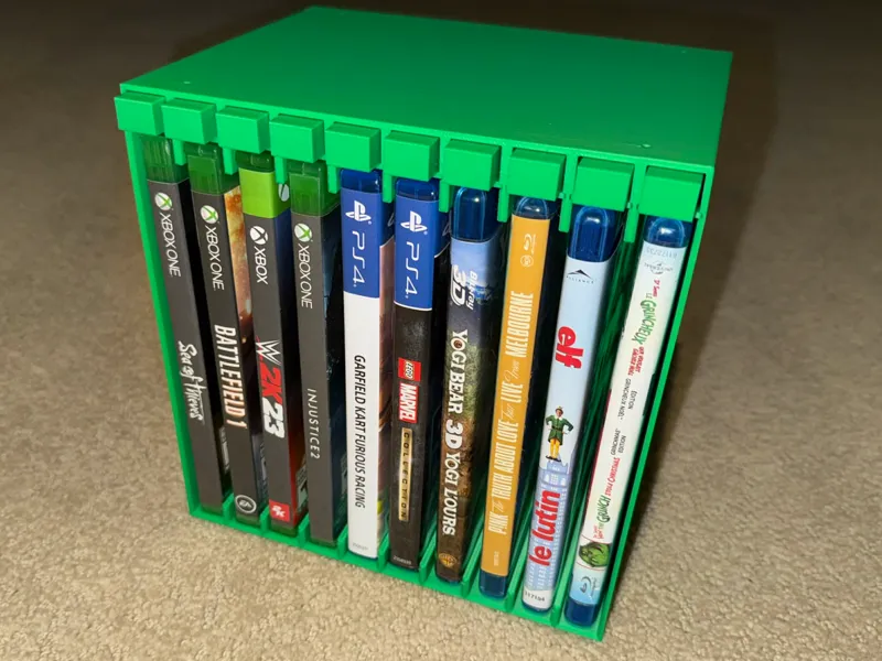 Retro Case | XBOX PlayStation Blue-ray | Stackable
