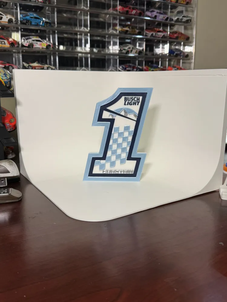 Ross Chastain 1 NASCAR Busch Light Sign - Free 3D Print Model - MakerWorld