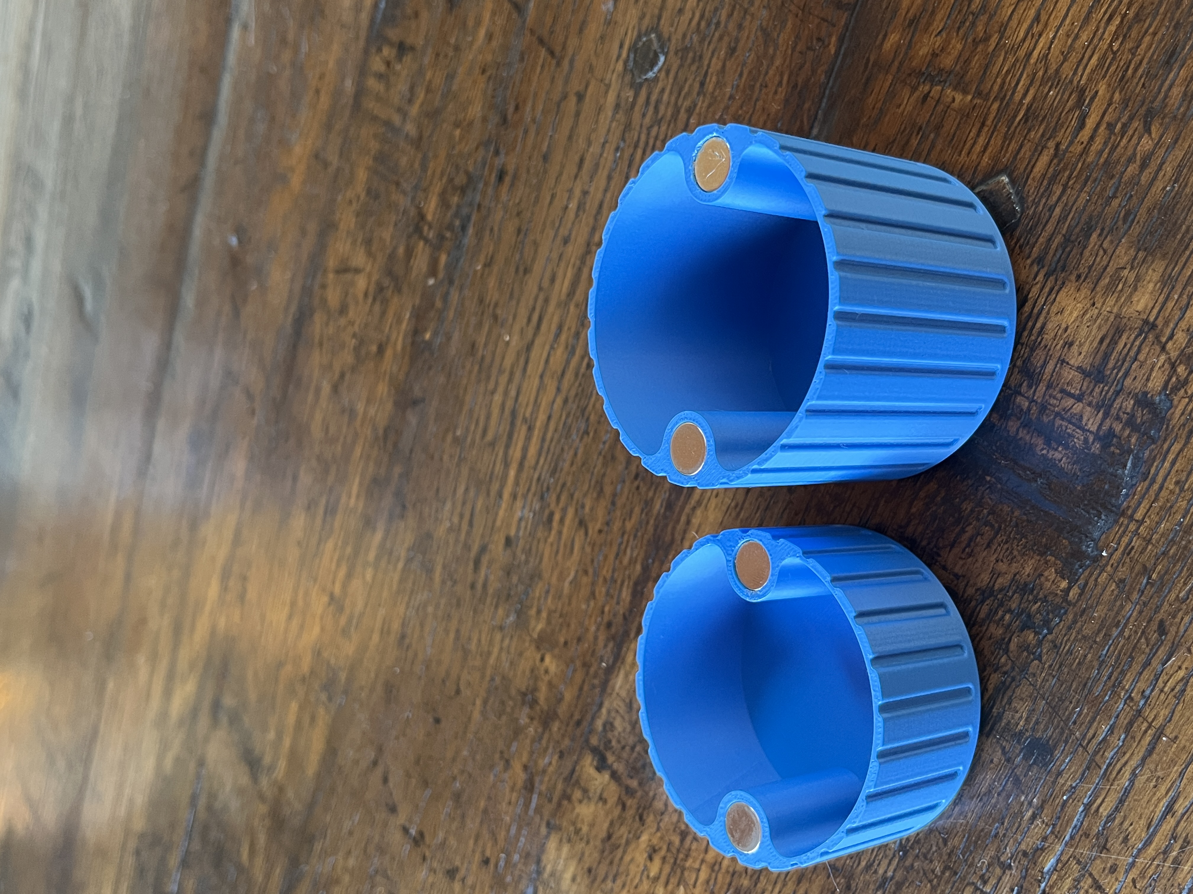Miniatura 3 do modelo 3D Magnetic Hinge Canister - Customizeable