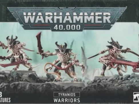 Modelo para impresión 3D: bug warriors with melee and range weapon 40k. Referencia del modelo original.
