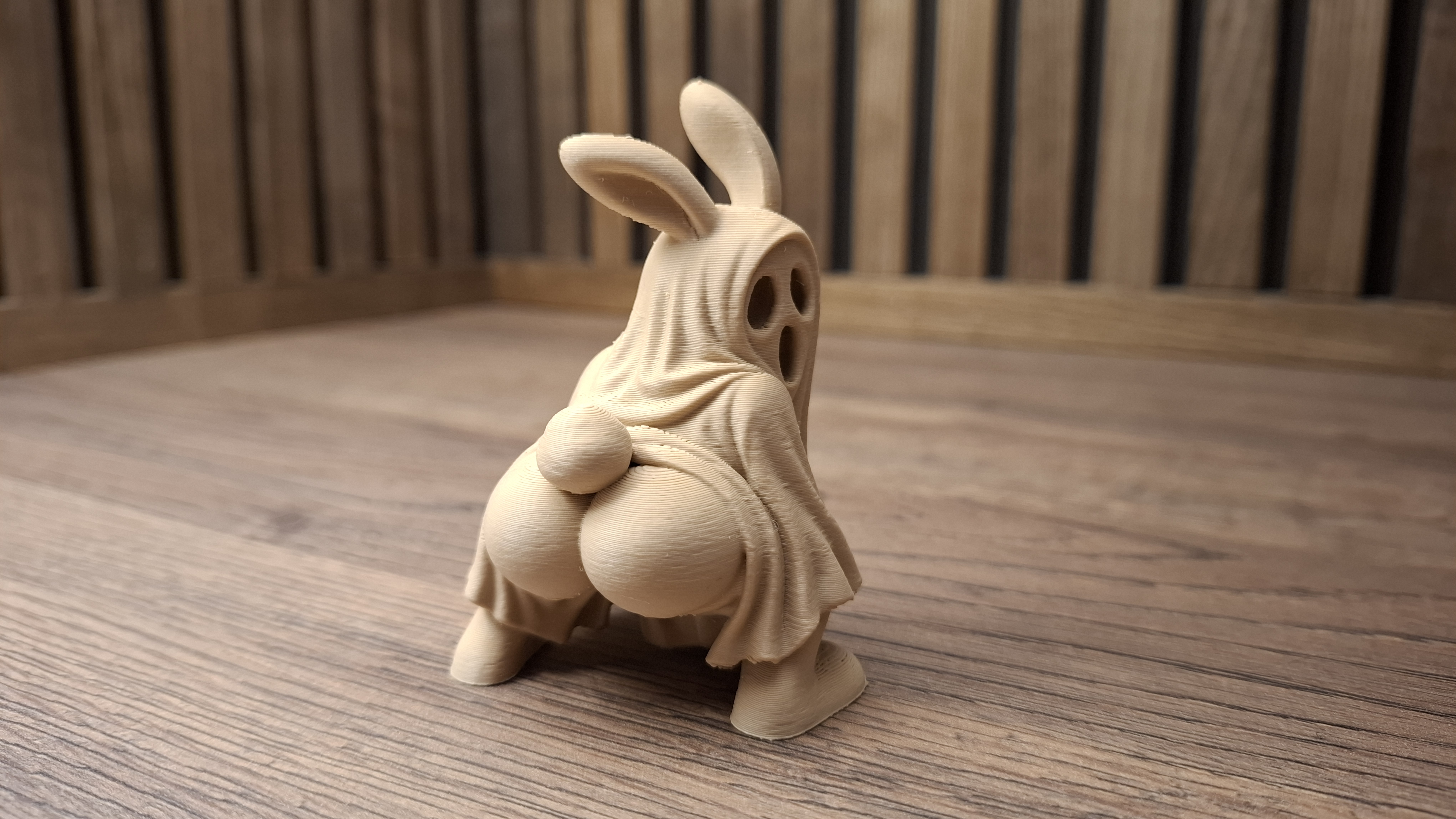 Twerking Bunny Ghost | Halloween Figurine - 1