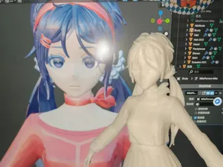miside-疯狂米塔3D手办模型mita