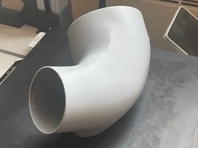 90Degree Dewalt saw ejector pipe
