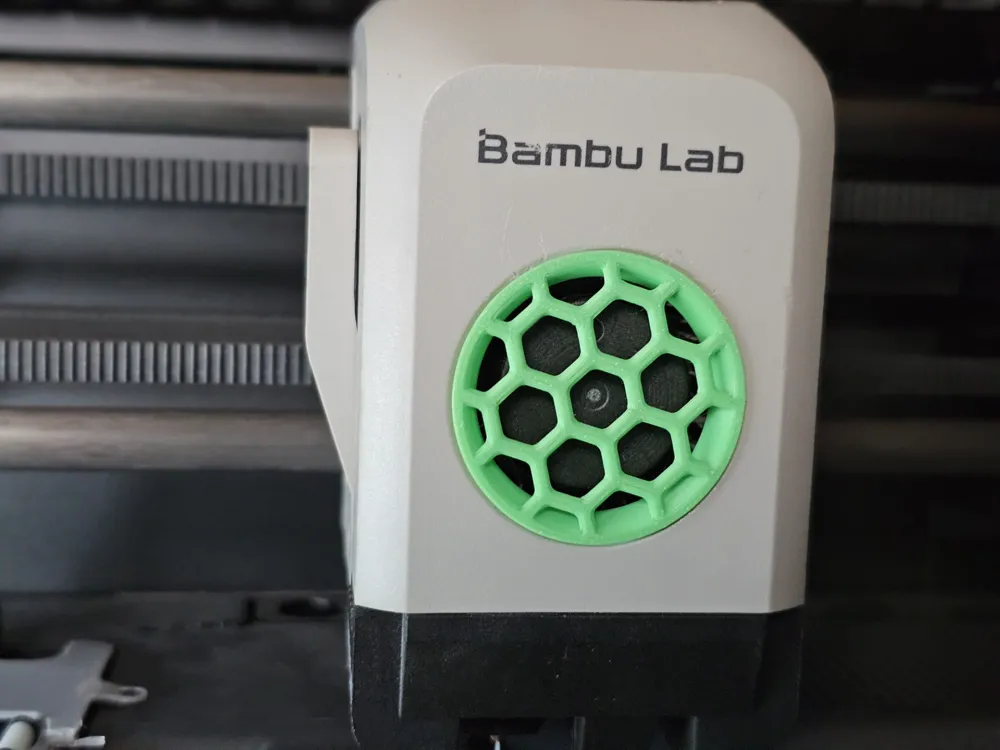 Bambu Lab P1P, P1S and X1C Fan Cover - Free 3D Print Model - MakerWorld