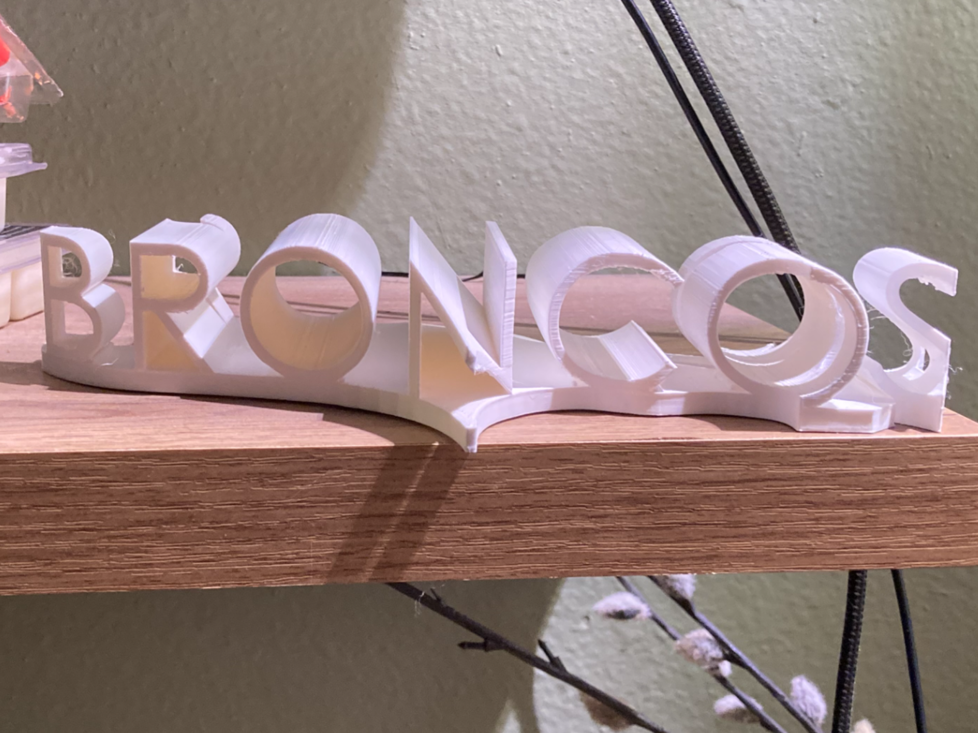 Bronco Flip Text