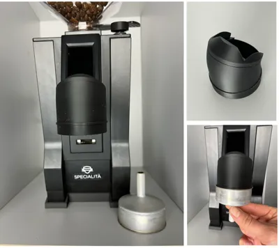 Moka dosing funnel for Eureka Mignon Specialista 
