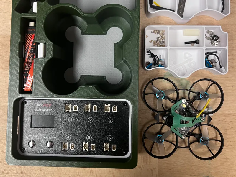 65mm Whoop transport and storage box