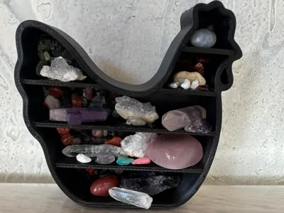 Chicken display shelf