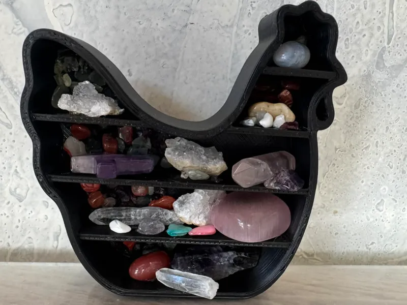Chicken display shelf