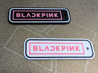 Black Pink Keychain