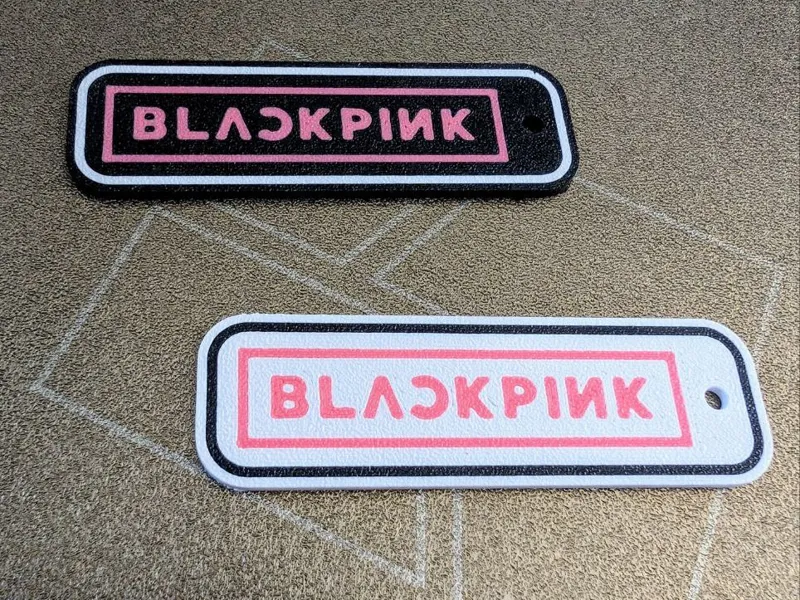 Black Pink Keychain