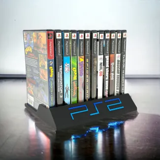 Playstation 2 Video Game Holder - 12 Slot