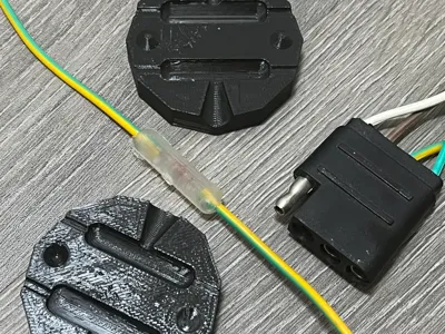 Hot Glue Molds for Wire Repair 