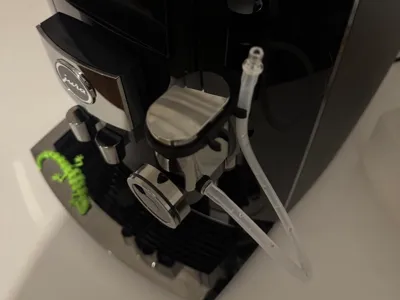 Jura J10 tube holder