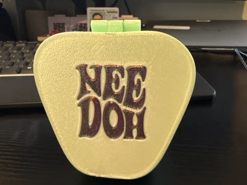 Heart-Shaped (Good Vibes) NeeDoh Squeeze Toy Case