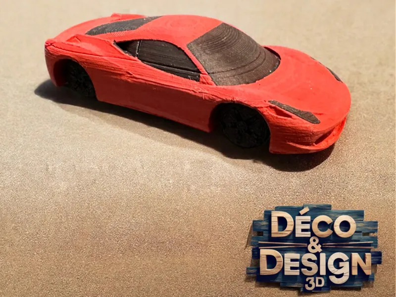 Modèle de voiture miniature Ferrari 458 Italia fin