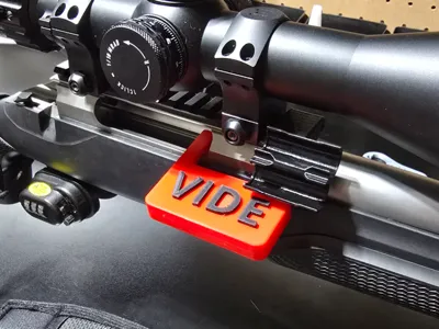 Rifle Safe Flag - 6.5 Creedmoor (French)