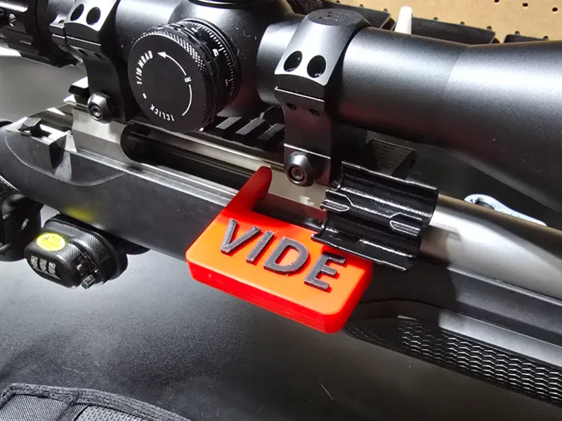 Rifle Safe Flag - 6.5 Creedmoor (French)