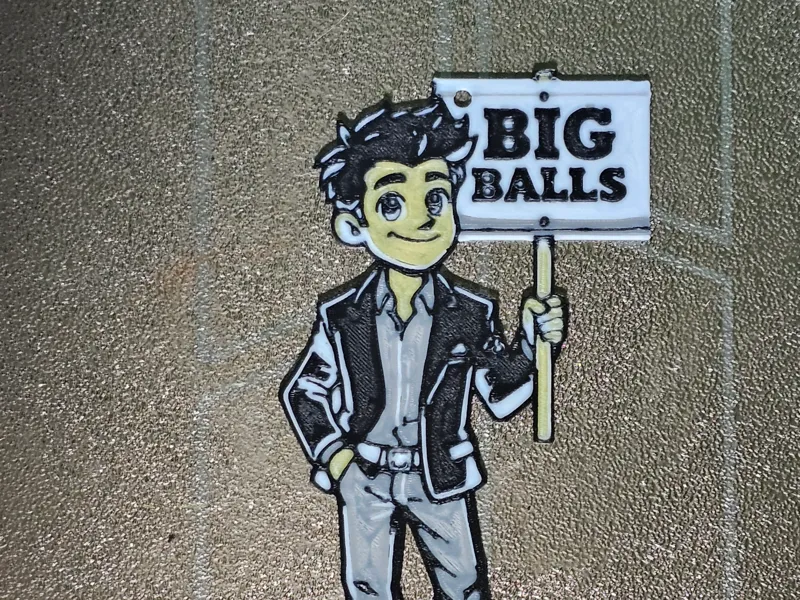 Big Balls Keychain