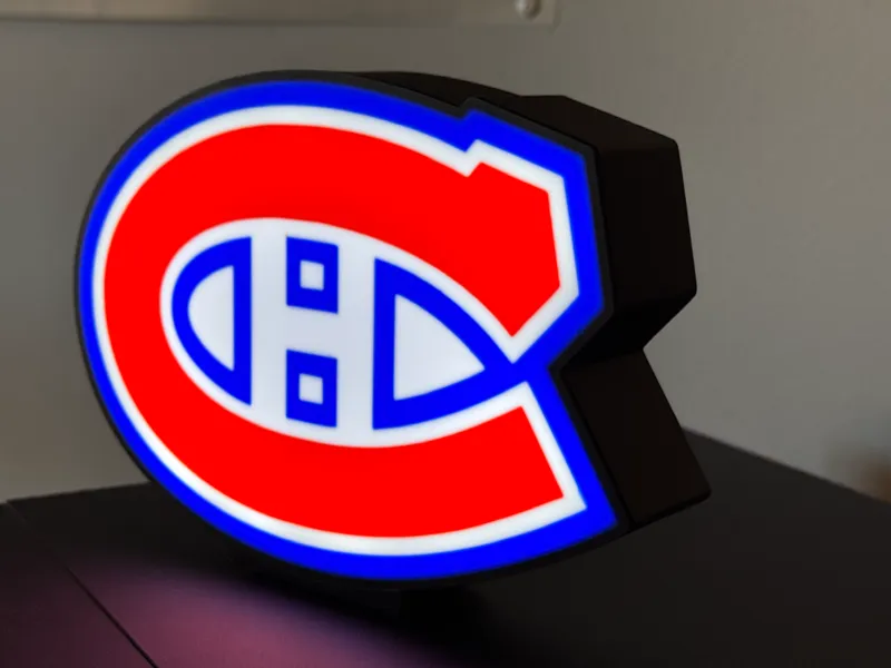 Lightbox logo Canadien de Montreal