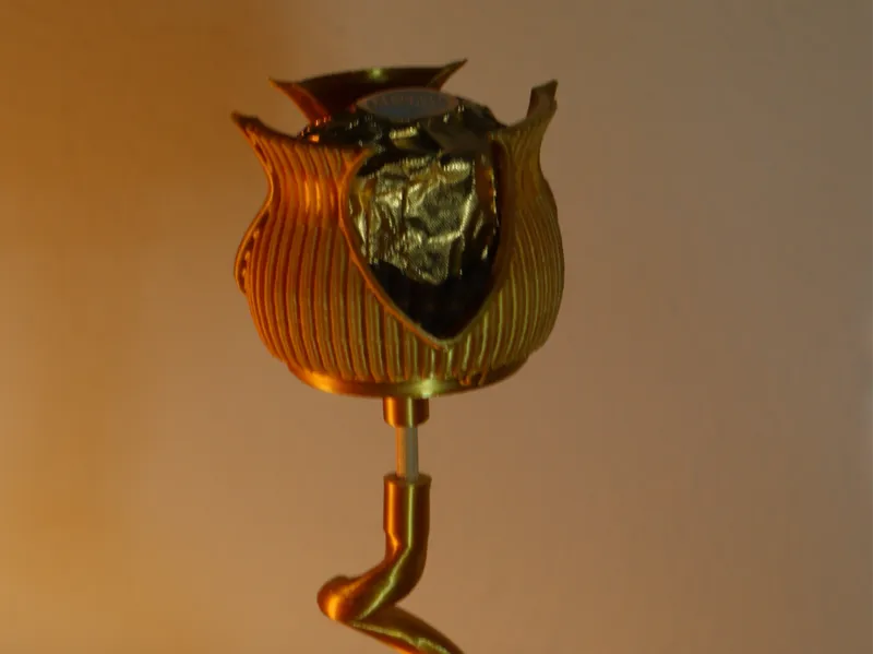 Moku Bloom - Parametric Chocolate Flower Holder