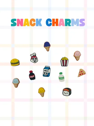 Dije o accesorio de collar: Snack Charms for Drawstrings and Paracord — vista de referencia 2