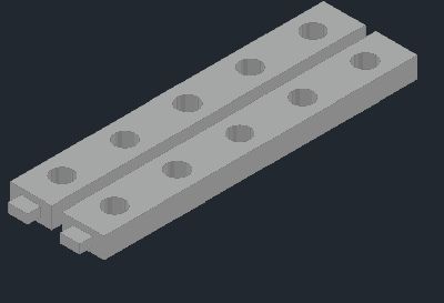 Pixel light holder - full plate