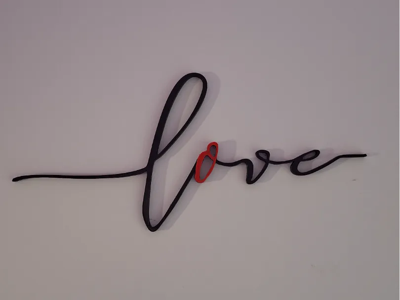 Lettres décoratives Love