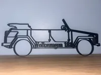 Silhouette Volkswagen 181 — photo 2