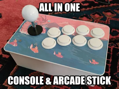 Arcade Stick and Console All-In-One