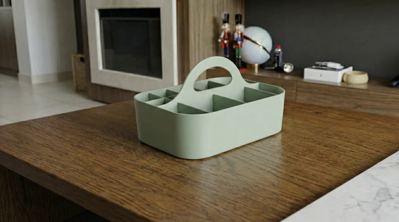 Minimalist Bathroom Carry-All Organizer view 3