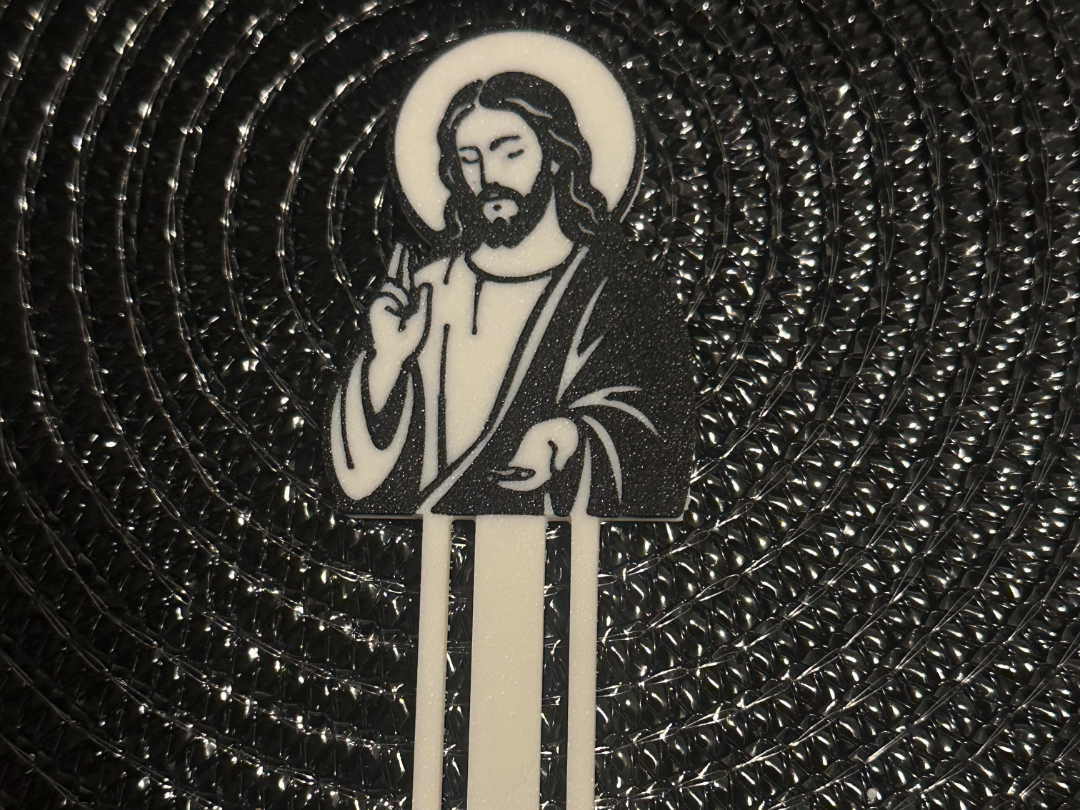 Segnalibro Gesù – Modello 3D Stampabile
