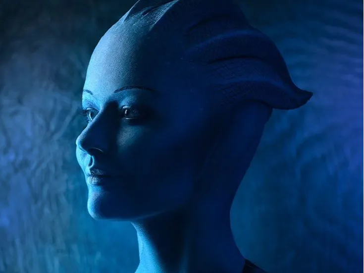 hueforge mass effect Liara T'soni 