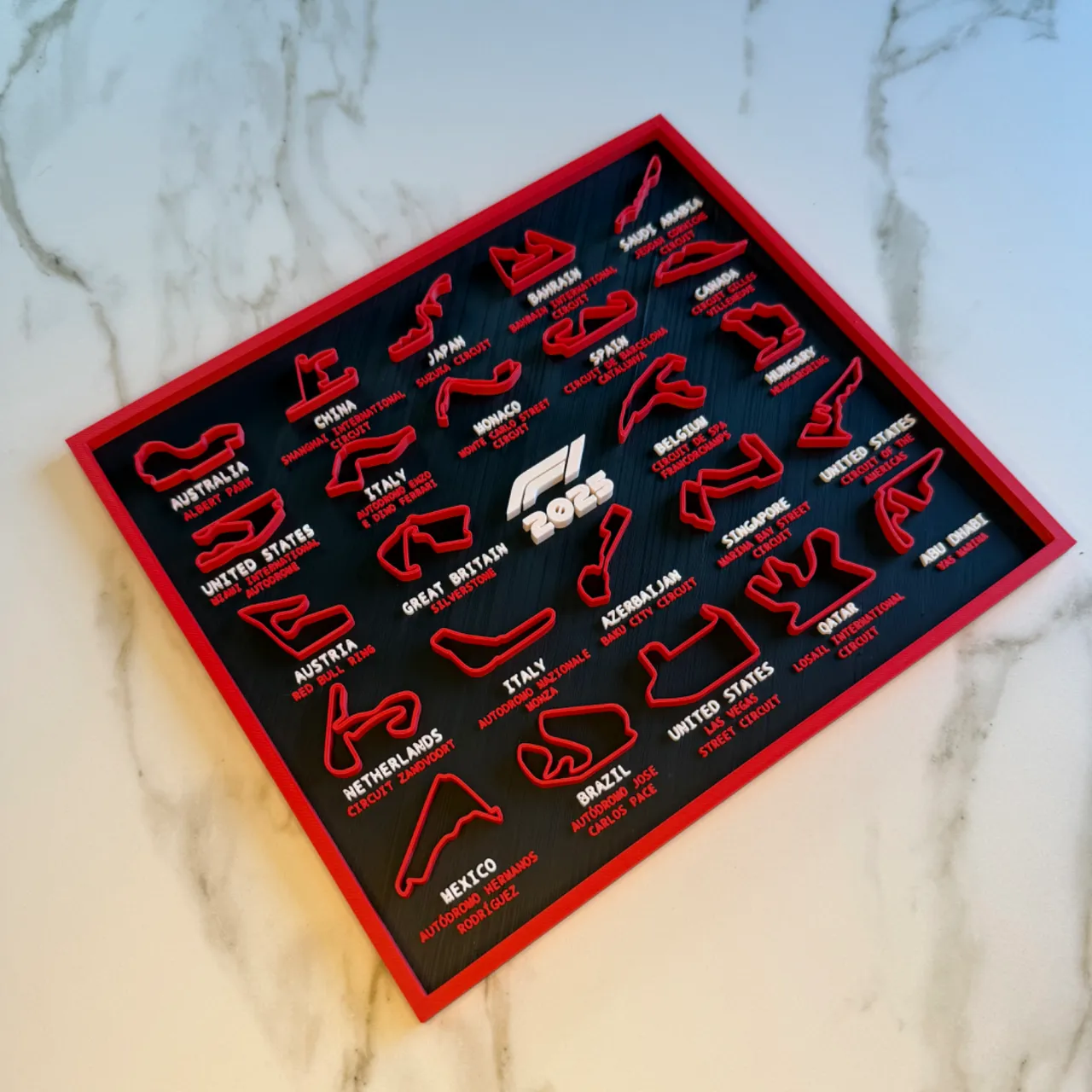 2025 Formula 1 Calendar view 2