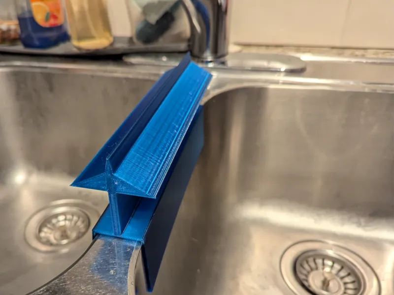 Kitchen sink cloth drying rack