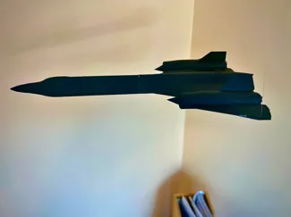 sr-71 model plane