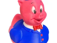 porky pig rubber jeep duck