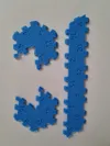 V1 single color no frame 0.2mm layer, 2 walls, 15% infill