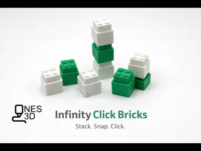 Infinity Click Bricks (Fidget Clickers)