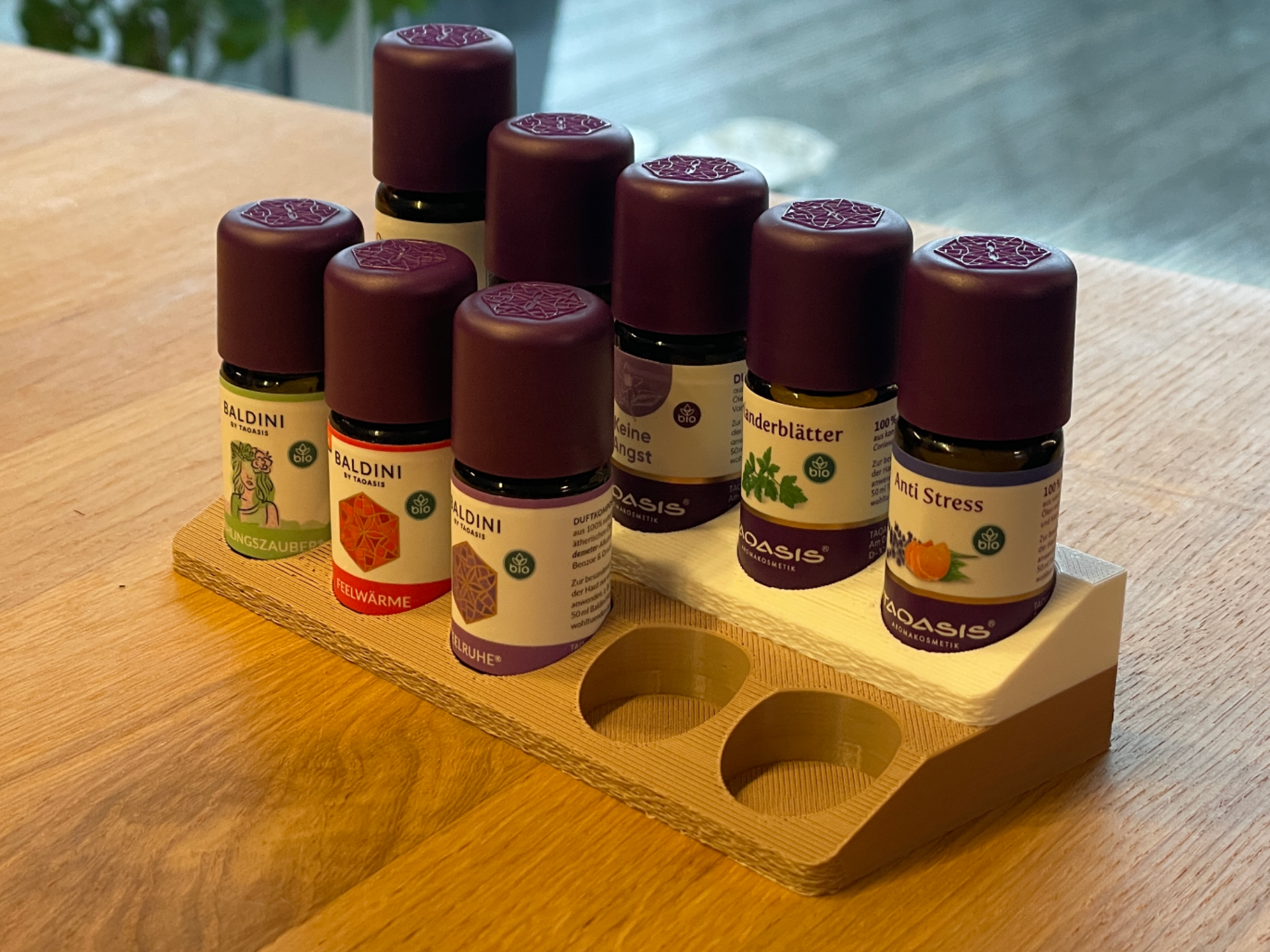 5/10ml Aroma Vial Holder – 2-Tier Stand f. Bottles