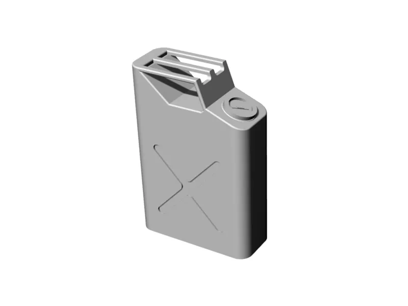 20L Jerry Can / Canister – 1:8 Scale